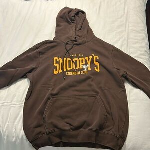 Hoodie - brown